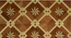 Multi color american walnut flooring tile medallion inlay marquetry flower interior art carpet Bamboo sheets parquet solid wood wall decor