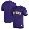 NCAA Custom LSU Tigers Ed College Baseball Jersey 32 Aaron George 46 Alex Brady 37 Brandon Kaminer 8 Matthew Beck 38 Zachary Murray 18 Tre 'Morgan 3 Dylan Crews