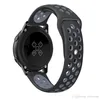 Bracelet de montre en Silicone pour Samsung Galaxy montre bande Active Galaxy 42mm bracelet classique S2 20mm bracelet de montre à dégagement rapide