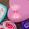 Walentynki Prezent Różane Mydło Kwiaty Pachnące Ciała Kąpieli Płatek Pianka Sztuczny Kwiat DIY Wieniec Dekoracji Domu