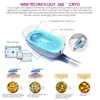 Ny teknik under 10 grader till 45 Cryo Cavitation RF Body Slimming 360 Cryo 5 Handtag med Lipo Laser Body Shaping Machine Tax Free