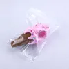 Pipa da fumo in silicone per gelato con cucchiaino in vetro spesso Hand Pocket Pipes