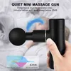 Mini Electric Muscle Massage Gun Pocket Neck r Pain Therapy for Body Relaxation Relief 220208