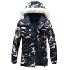 Nouvelle marque hiver hommes épais Camouflage veste hommes Parka manteau mâle à capuche Parkas veste hommes militaire pardessus 201114