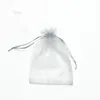 Organza Bag Jewelry Packaging Gift Candy Wedding Party Goodie Packing Favors Pouches Drawable Bags Present Sweets Pouches(10*15CM)