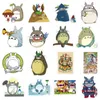 50 teile / los Anime Aufkleber Miyazaki Aufkleber Hayao Totoro Aufkleber Notebook Kühlschrank Rucksack Skateboard Wasserdichte Aufkleber