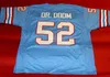 Maillot de football personnalisé Hommes Jeunes Femmes Vintage 52 ROBERT BRAZILE DR DOOM Rare Lycée Taille S-6XL ou n'importe quel nom et numéro de maillots