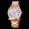 New Drive De Date WSNM0004 WSNM0009 Asian 1731 Automatic White Dial Mens Watch Stainless Steel Bracelet Gents Watches Pure_Time 10 Color