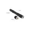 Hela XPE LED -ficklampor Utomhus Pocket Portable Torch Lamp 1 Mode 300lm penna Ljus Vattentät penna med penna clip7075712
