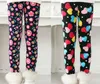 Thicken Spring Autumn children Christmas flower deer print Leggings Baby girls Warmer Tights kids Elasticity Pants 9 colors