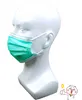 máscara facial verde