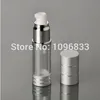 15ML 30ML 50ML Plastic White Airless Bottle with Duck Nozzle Pump, Cosmetic Serum Lotion Gel Packaging Vacumm Bottle, 20pcs/Lot