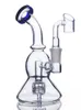 Mobius glass bong Hookah water pipes matrix Perc Heady dab rigs chicha Unique Glass Water Bongs Smoking Glass Pipe 18mm joint