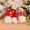 Christmas Wooden Clip Gnome Santa Deer Photo Clamps Clothespin Craft Clips Pegs Xmas Ornament Home Decor JK2011XB