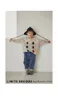 Limte novo outono inverno crianças suéteres para meninos meninas bonito impressão malha cardigan bebê criança moda outdower outwear 20118