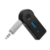 Universal 35mm Bluetooth Car Kit A2DP Wireless Aux O Musikmottagaradapter Hand med MIC för telefon MP3 Retail Box7184834