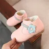 Xinfstreet Baby Girls Boots Зимние лодыжки Детские снежные ботинки для девочек Цветок малышей Детские ботинки Принцесса Размер 21-30 LJ201029