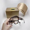 Luxe 6927 Merk Designer Zonnebril voor Vrouwen Mannen Ronde Zomer Stijl Rechthoek Volledige Frame Topkwaliteit UV-bescherming met doos