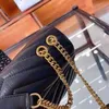 hot designer handbags square fat loulou chain bag real leather womens bag largecapacity shoulder bags high quality quilted messenger bag
