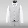 Nowy wiosenny chłopiec formalne garnitury obiad smoking mały chłopiec gracze dzieci na przyjęcie weselne PROM Suit Formal Wear 3 PCS266S