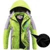 Children Outerwear Warm Coat Sporty Kids Clothes Waterproof Windproof Thicken Boys Girls Cotton-padded Jackets Autumn and Winter 201126