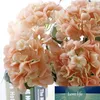 Echte touch siliconen bal hydrangea hortensia kunstbloemen vocht touch voor bruiloft huis partij decoratief