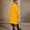 Listning Winter Women 90 White Duck Down Jacka Simplethicken Warm Parkas med Hooded Loose Plus Size 7xl Outwear 201127