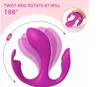 NXY Vibrateurs Télécommande Couples Vibrateurs Culottes pour Femmes Stimulateur de Clitoris Adulte Clitoris Anal Machine de Sexe Masturbateur Femelle Vagin Jouet 0104