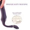 NXY-vibratorer 10 hastigheter uppvärmning dildo för par kvinnor sexleksaker kvinnlig anal clit mjuk silikon vuxen butik% 0107