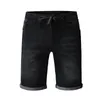 2020 Nouveaux hommes d'été Denim Shorts Mode Casual Cordon Slim Jeans Cargo Shorts Pantalons courts en plein air Vêtements de haute qualité200P