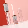 Sparkles Rainbow Leere LipGloss-Röhrenbehälter, nachfüllbare Lippenbalsamflaschen für selbstgemachtes Make-up wie Lippenproben, selbstgemachter Lippenbalsam