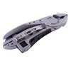 Outdoor Multitool Pinze Coltello tascabile Set di cacciaviti Kit Chiave regolabile Jaw Spanner Repair Survival Hand Multi Tool Y200321