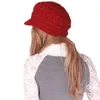 Zimowe kobiety kapelusz czapki żeńskie miękkie wysokie elastyczne ciepłe czapki czapki nakrycia głowy dziewczyna czapka solidny kolor