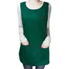 Aprons for Woman Kitchen Working Men Butcher Bookstore Cooking Baking Coffee Wookwear Chef Y200103