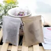 Wood Pulp Filter Paper Disposable Tea Strainer Tool Filters Bag ECO Single Drawstring Heal Seal Coffee Tea Bags 6*8cm No Bleach