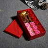 로맨틱 발렌타인 데이 선물 금박 장미 꽃 크리 에이 티브 크리스마스 선물 선물 상자 비누 꽃 커플 파티 선물 VT1885를 부탁
