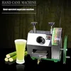 2021 Senaste Hot Salehot Säljer Rostfritt Stål Manuell Sugarcane Juice Machine SugarCane Juicer Cane-Juice Machines Kommersiell Juicing Machi
