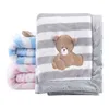 Alta qualidade bebê cobertor bebe bebe espessa flanela swaddle envelope cartoon cobertor recém-nascido bebê bebê cobertores 201111