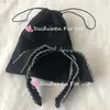 Accessoires pour cheveux de mode Ribbion Bowknot Bandeau Bande Bande Bandeau Classique Bandeau Classic Hair Band Party Cadeau avec sac à poussière Dudvip