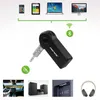 Bluetooth auto handsfree kit 3.5mm streaming stereo draadloze aux audio muziekontvanger MP3 USB Bluetooth V3.1 + EDR-speler