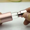 20 ml Aluminium Parfüm Spray Flasche Nachfüllbare Kosmetische Glas Zerstäuber Leere Frauen Make-Up Wasser Flaschen Kostenloser Versand