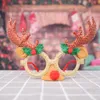 Kerstbril Frame Antlers Cat Ears Bril Frames Festival Cosplay Party Eyewear Ornament Xmas Decoration Supplies BH4340 TYJ