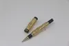 Jinhao Gold-Black Color Unique Double Dragon Emprosment Metal Roller Pen Stationery School Office Supplies för bästa gåva med hög kvalitet