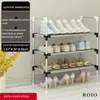 Kläder Garderob Storage MultiLayer Sko Skåp Lätt att installera Skor Hylla Arrangör Space-Saving Stand Holder Entryway Home Dorm Tall