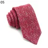 علاقات الرقبة Sitonjwly Mens-Wool-wool like for Striped Cotton Skinny Tie Men Men Business Slim Neckties Corbatas Custom Logo1