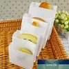 20 pcs branco kraft papel saco alimento Óleo à prova de óleo frita frita frango pão hamburger burrito sacos de papel para viagem de embrulho