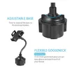 360 Degrees Cup Holder Car Phone Holder Mount Adjustable Smart CellPhone Bracket For iPhone Samsung Universal Phones Durable Stand5912915