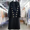 COAT WOMEN039Sボタンダブルブレストロングウールコートオーバーコート83787857392186