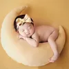 Lua descanso recém-nascido fotografia aderir bebê posando frownew star body body poser para estúdio foto lj201014