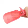 Plast nagelkonst blöt av cap clip uv gel polska remover wraps nagellack remover clips nagelrenare avfettningskonstverktyg